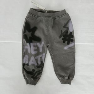 💕✨️NWT ZARA baby boy sweatpants gray 18-24 months